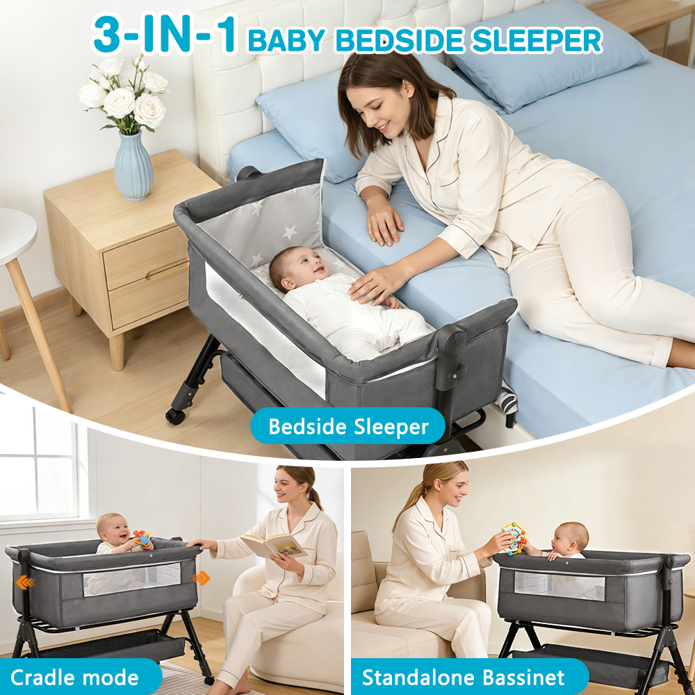 Babywieg 3-in-1, babywieg die  - Baby Nursery Trolley recensie en prijs