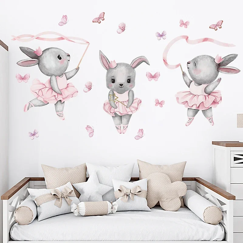 Handgeschilderde Ballet Konijn - Baby Girl Nursery Quotes recensie en prijs