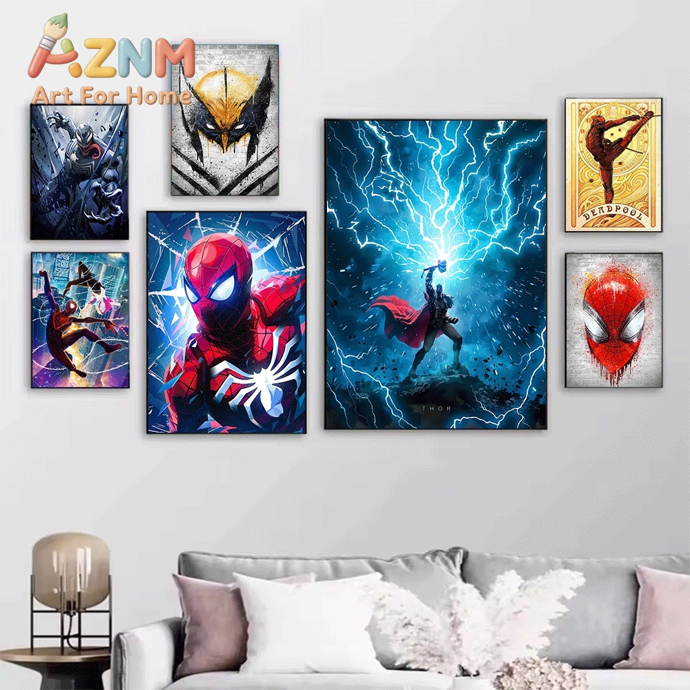 Miles Morales Spider Verse can - Baby Nursery Frames recensie en prijs