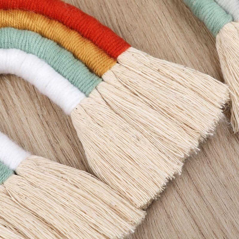 L43a Rainbow Macrame Wall Hang - Baby Girl Nursery Quotes recensie en prijs