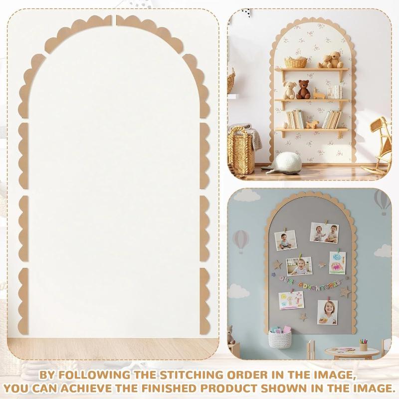 Houten Wandboogdecoratie DIY O - Baby Nursery Frames recensie en prijs